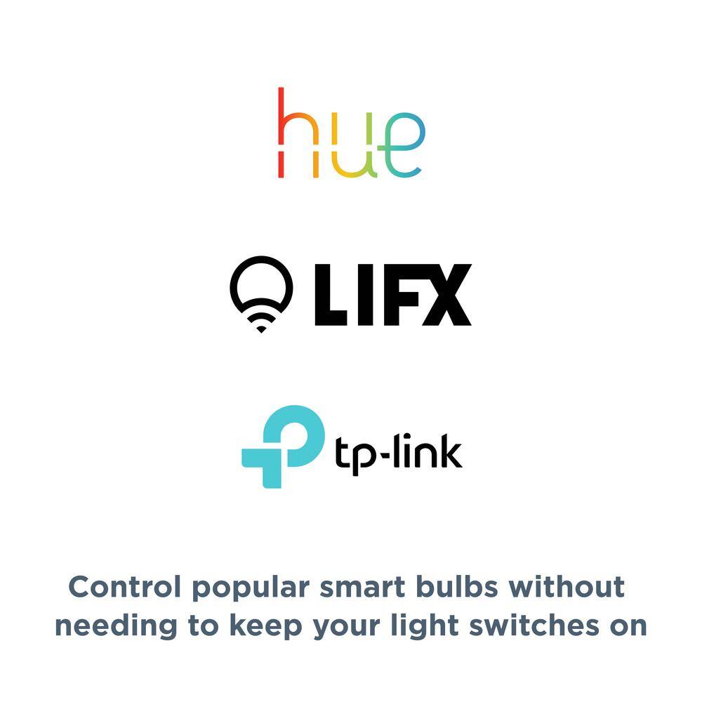 Brilliant Smart Home Control 4-Switch Panel - Alexa Google Assistant Apple Homekit Ring Sonos and More BHA120US-WH4