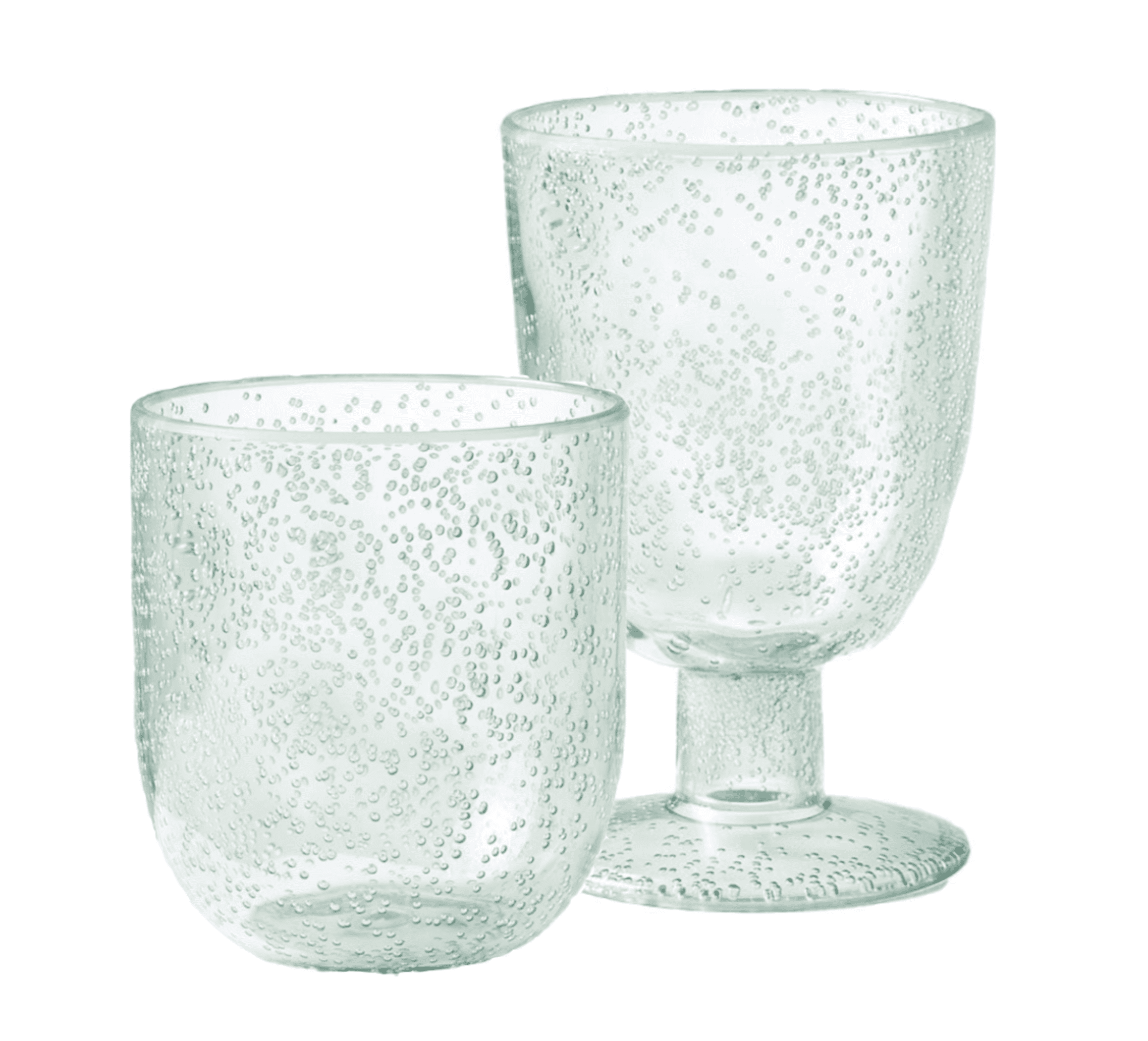 Better Homes and Gardens Acrylic Bubble Stemless Drinkware， 16 oz