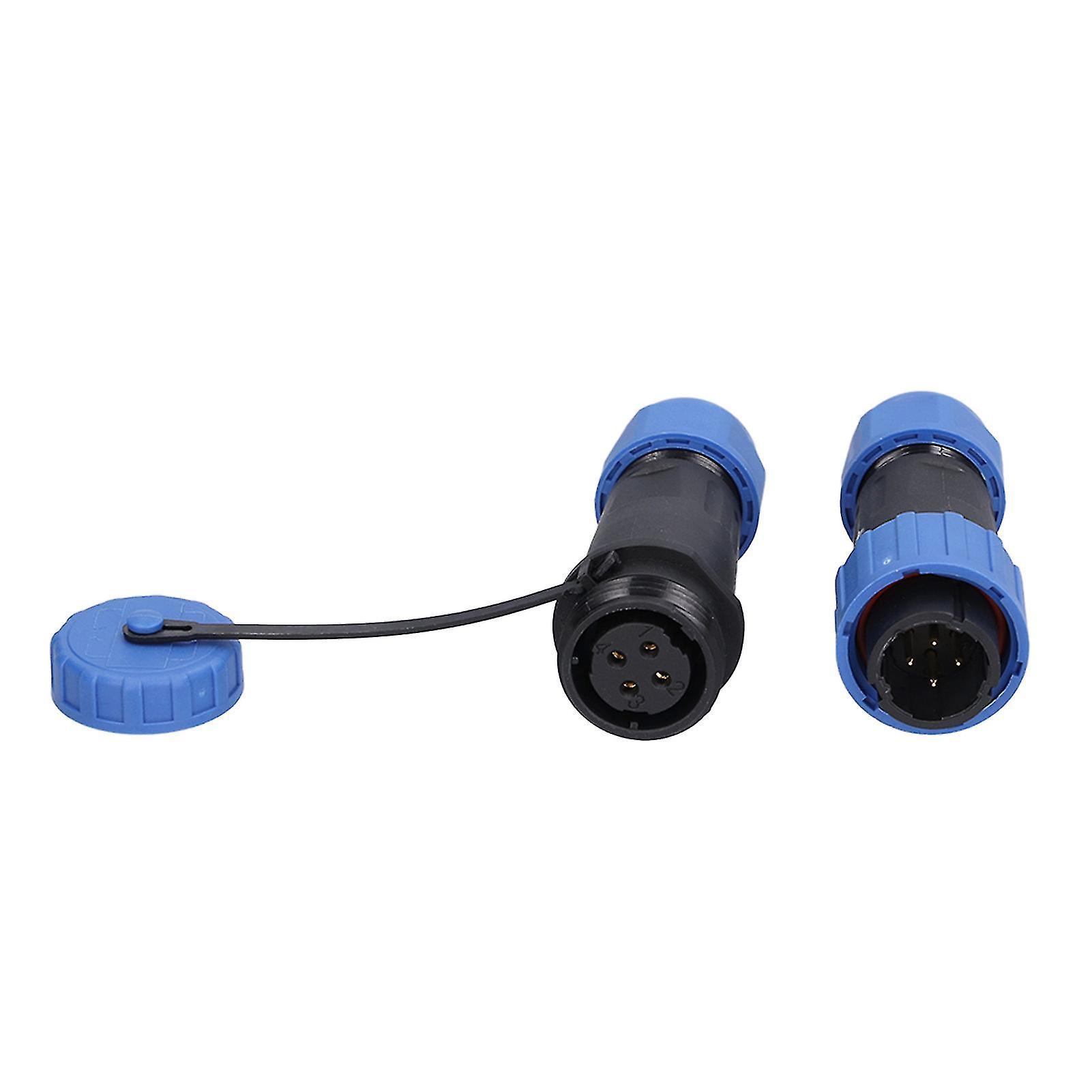 4 Pin Aviation Connector IP68 Waterproof Male and Female Aviation Connectors Plug Socket for Auto Electrical Industry