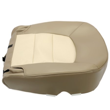 For 03-05 Ford Expedition Eddie Bauer 4x4 2WD RH Leather Bottom Seat Cover Tan Passenger