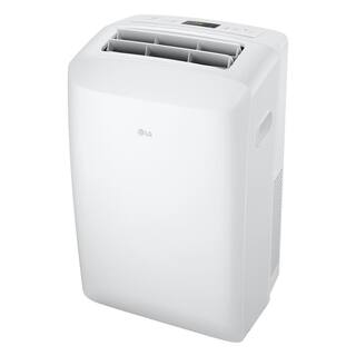 LG 6000 BTU (DOE) 115-Volt Portable Air Conditioner Cools 250 sq. ft. with Dehumidifier Function and Remote in White LP0623WSR