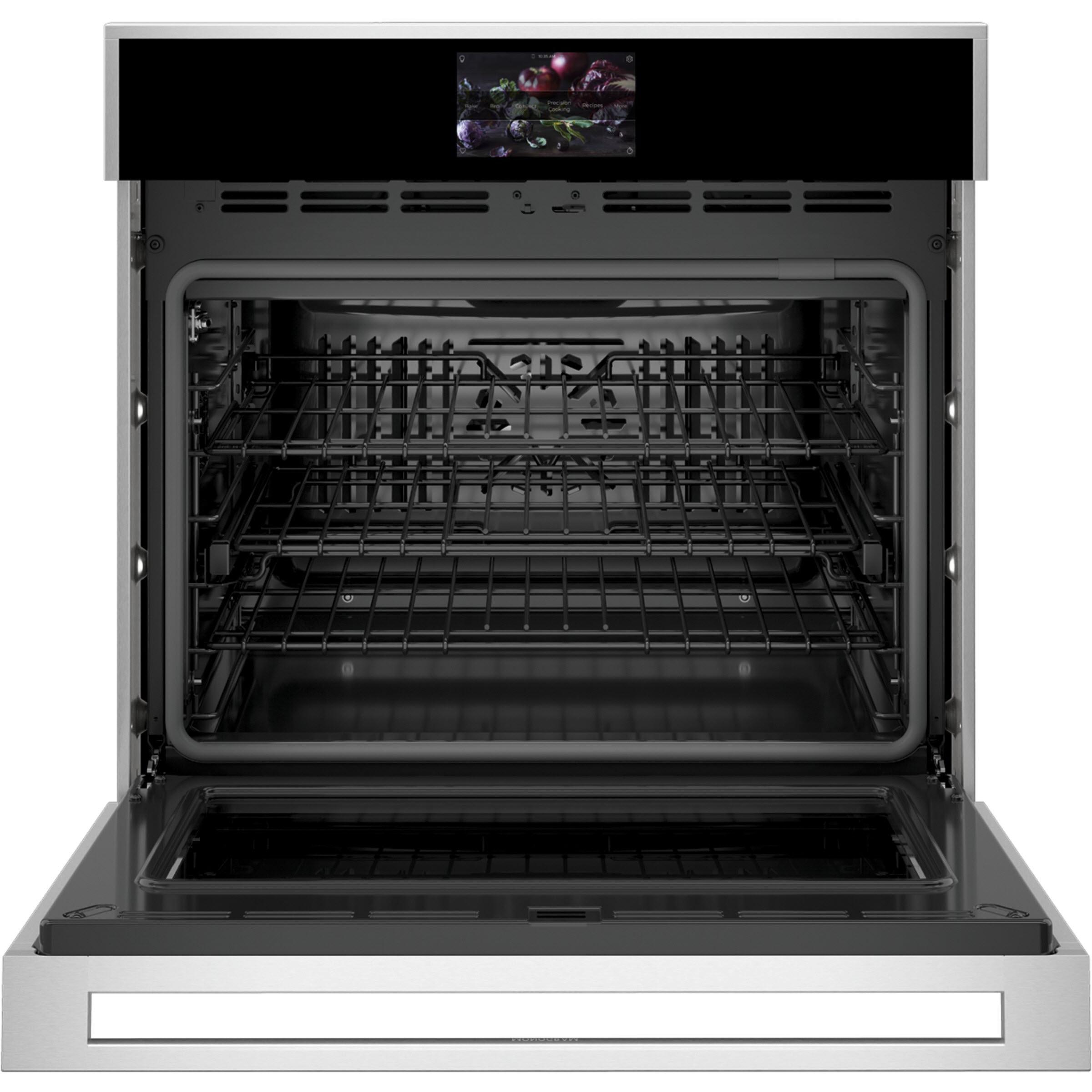 Monogram 30-inch, 5.0 cu.ft. Built-in Single Wall Oven with True European Convection ZTS90DSSNSS