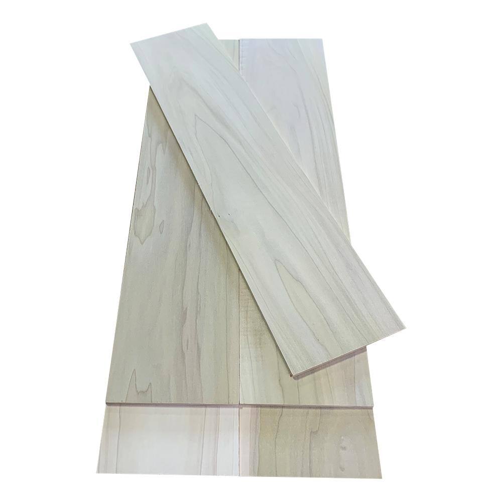 Swaner Hardwood 14 in. x 6 in. x 4 ft. Poplar S4S Hobby Board (5-Pack) OL288036