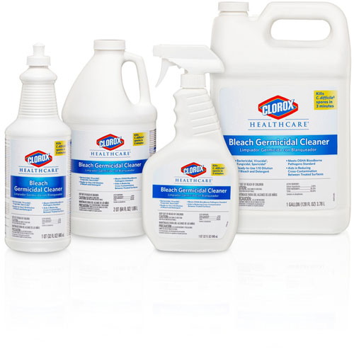 Clorox Bleach Germicidal Cleaner - Ready-To-Use Spray - 32 fl oz (1 quart) - Bottle - 1 Each | CLO68970EA