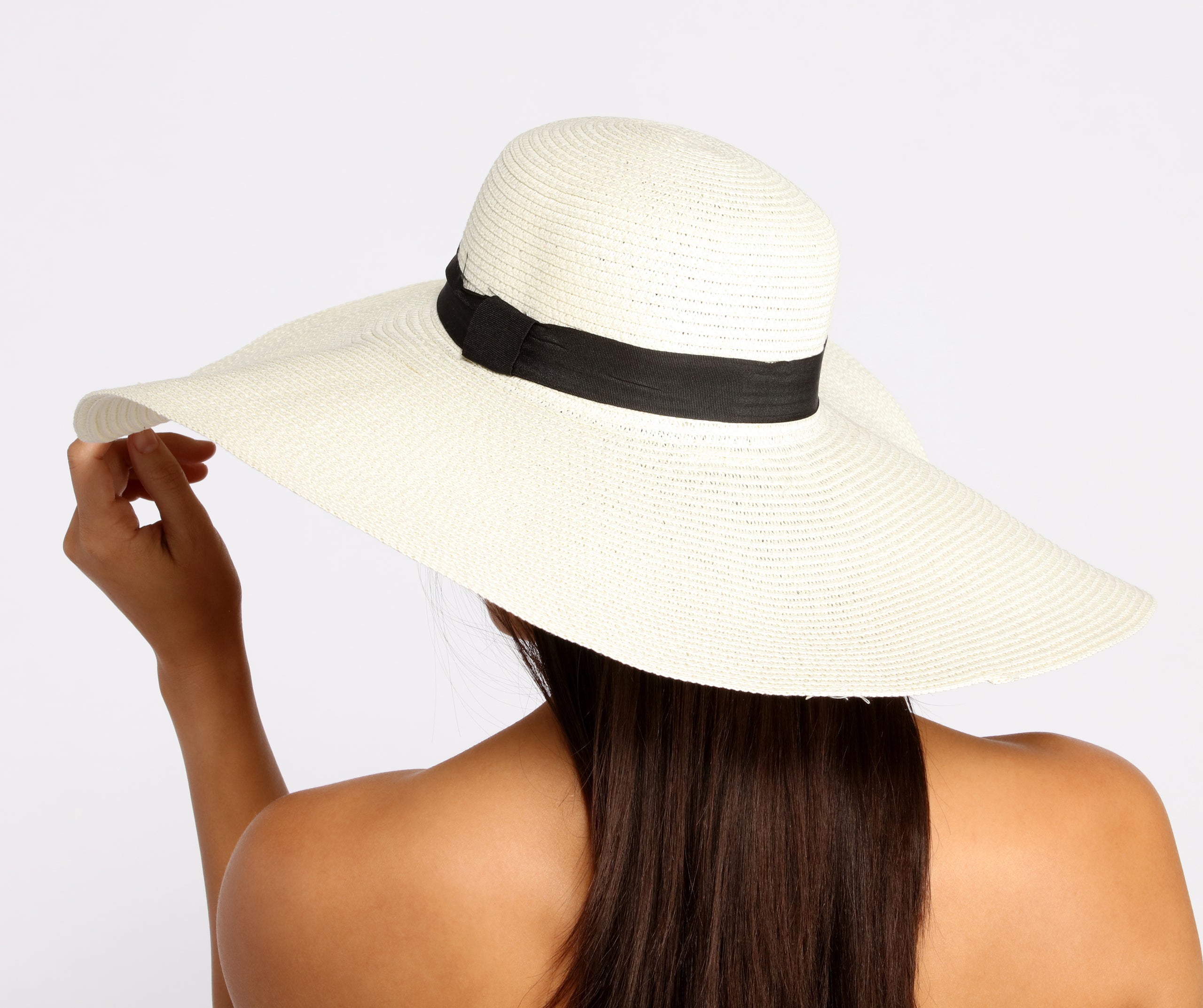 Shady Baby Floppy Straw Hat