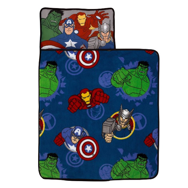 Avengers Fight The Foes Preschool Toddler Nap Mat