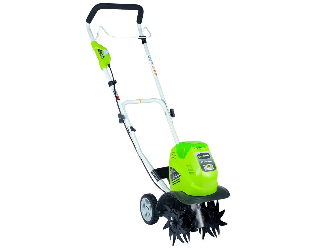 40V 10-Inch Cordless Cultivator/Tiller | Greenworks Tools