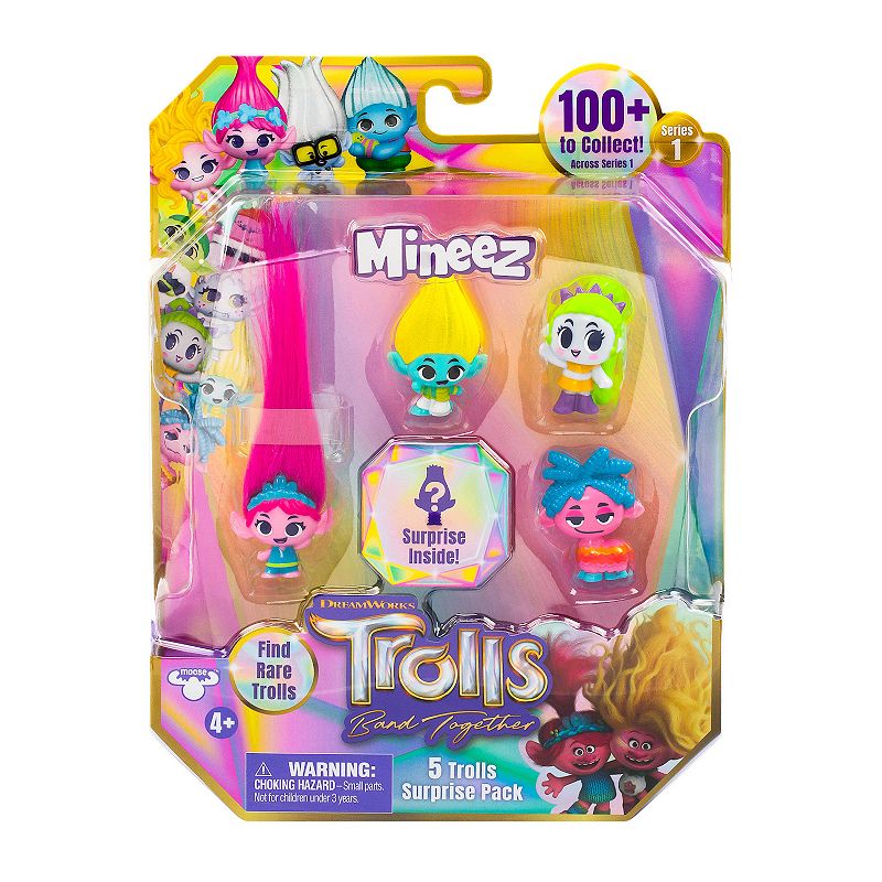 DreamWorks Trolls 3 Band Together Mineez 5-Pack