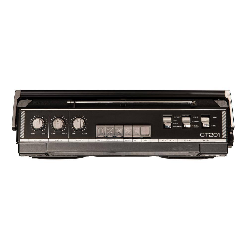 Crosley Black Cassette Player CT201A-BK