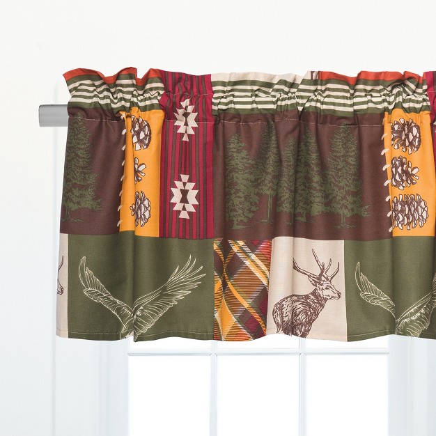 C amp f Home Keaton Brown Valance Collection