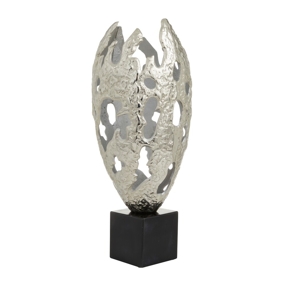 Abstract Aluminum Contemporary Sculpture   10 x 10 x 23