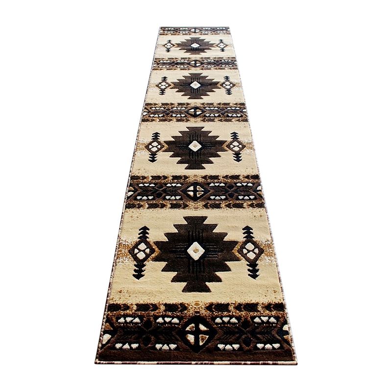 Masada Rugs Masada Rugs 2'x10' Southwest Native American Runner Rug - Design C318 Berber