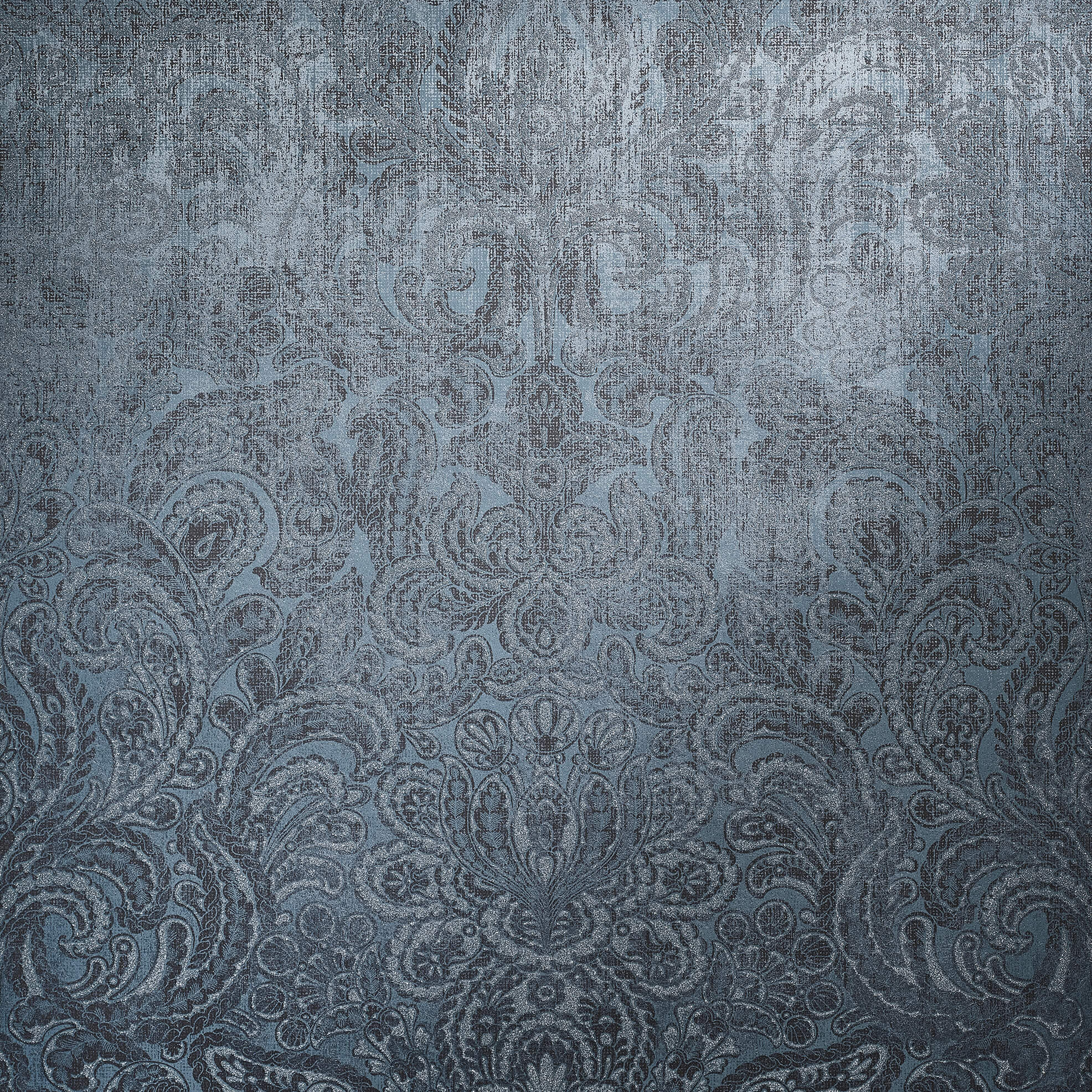 Sample Aphrodite Midnight Blue Wallpaper from the Adonea Collection