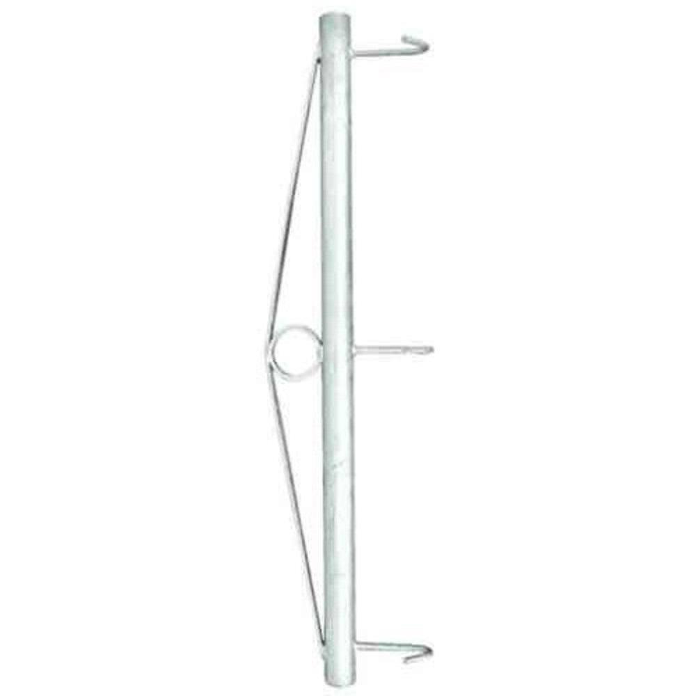 Everbilt 36 in. Galvanized Steel Chain Link Fence Stretcher Bar - 3-Hooks 328753DPTEB