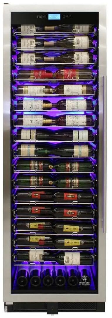 Element by Vinotemp ELWCU10902 24 Inch Stainless Steel Wine Cooler