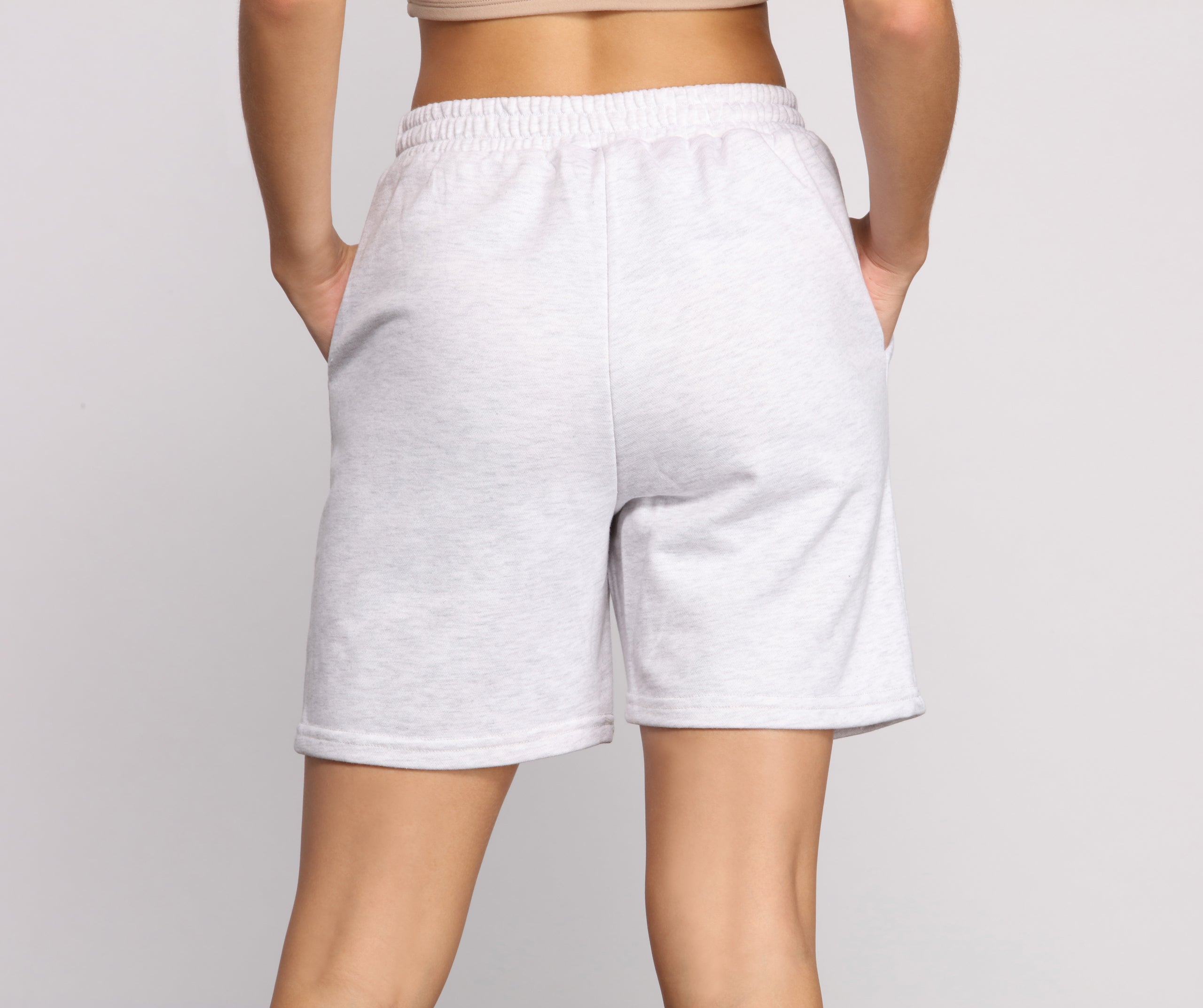 French Terry Knit Shorts