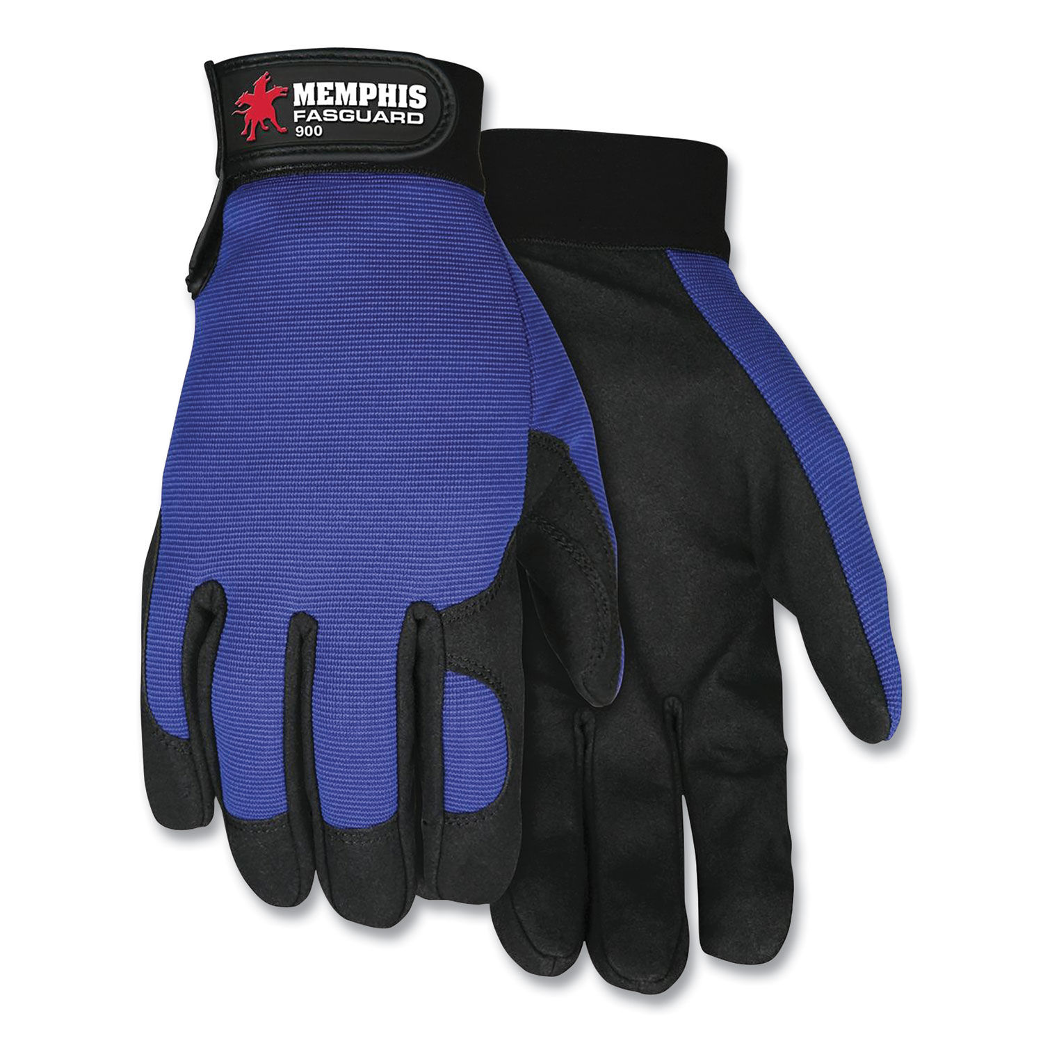 Clarino Synthetic Leather Palm Mechanics Gloves by MCRandtrade; Safety CRW900M