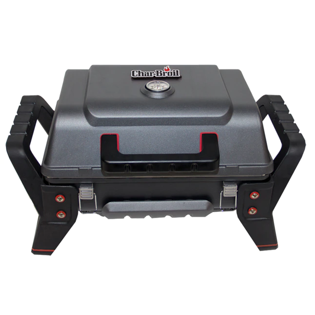 Char-Broil Grill2Go 200-Sq in Grey and Black Portable Gas Grill