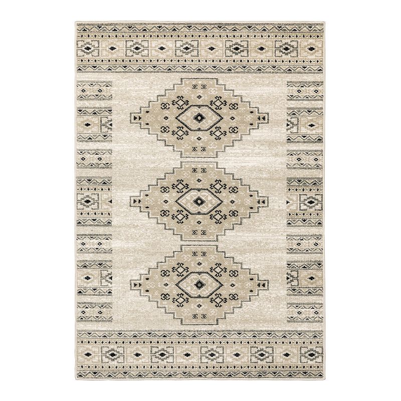 StyleHaven Genova Tribal Medallions Area Rug