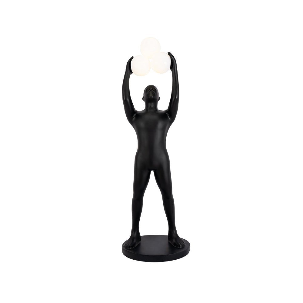 Enlightened Figure Sculptor Floor Lamp