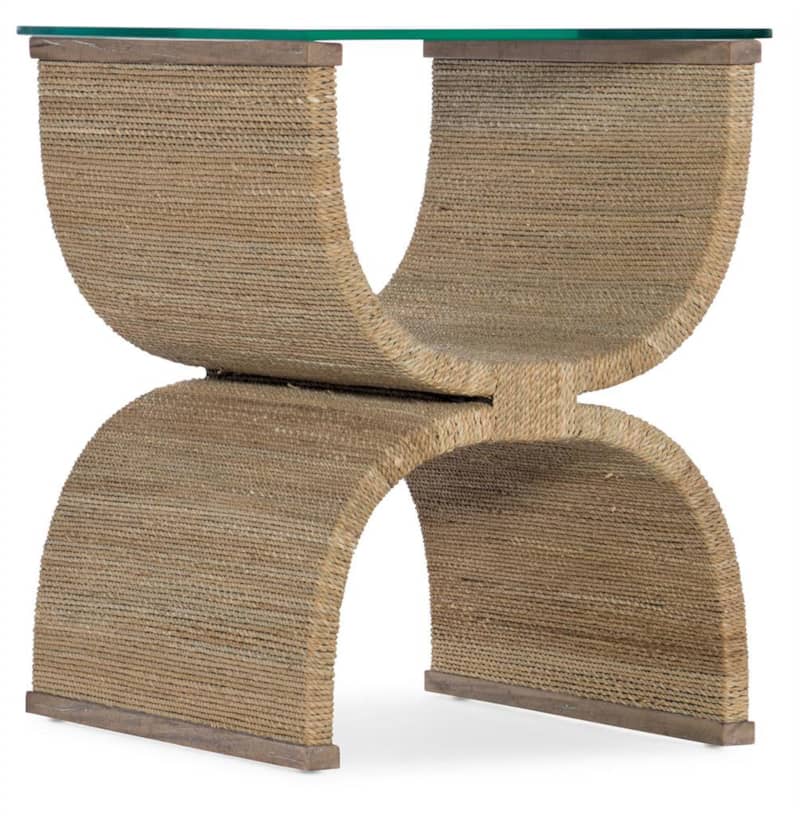 Hooker Furniture Melange Lenny Woven End Table