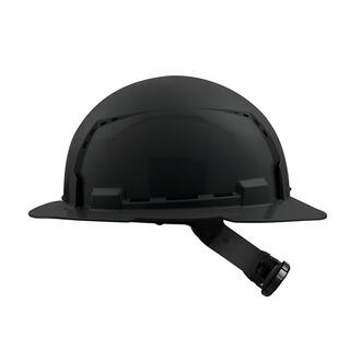 MW BOLT Black Type 1 Class C Full Brim Vented Hard Hat with 4-Point Ratcheting Suspension (10-Pack) 48-73-1211X10