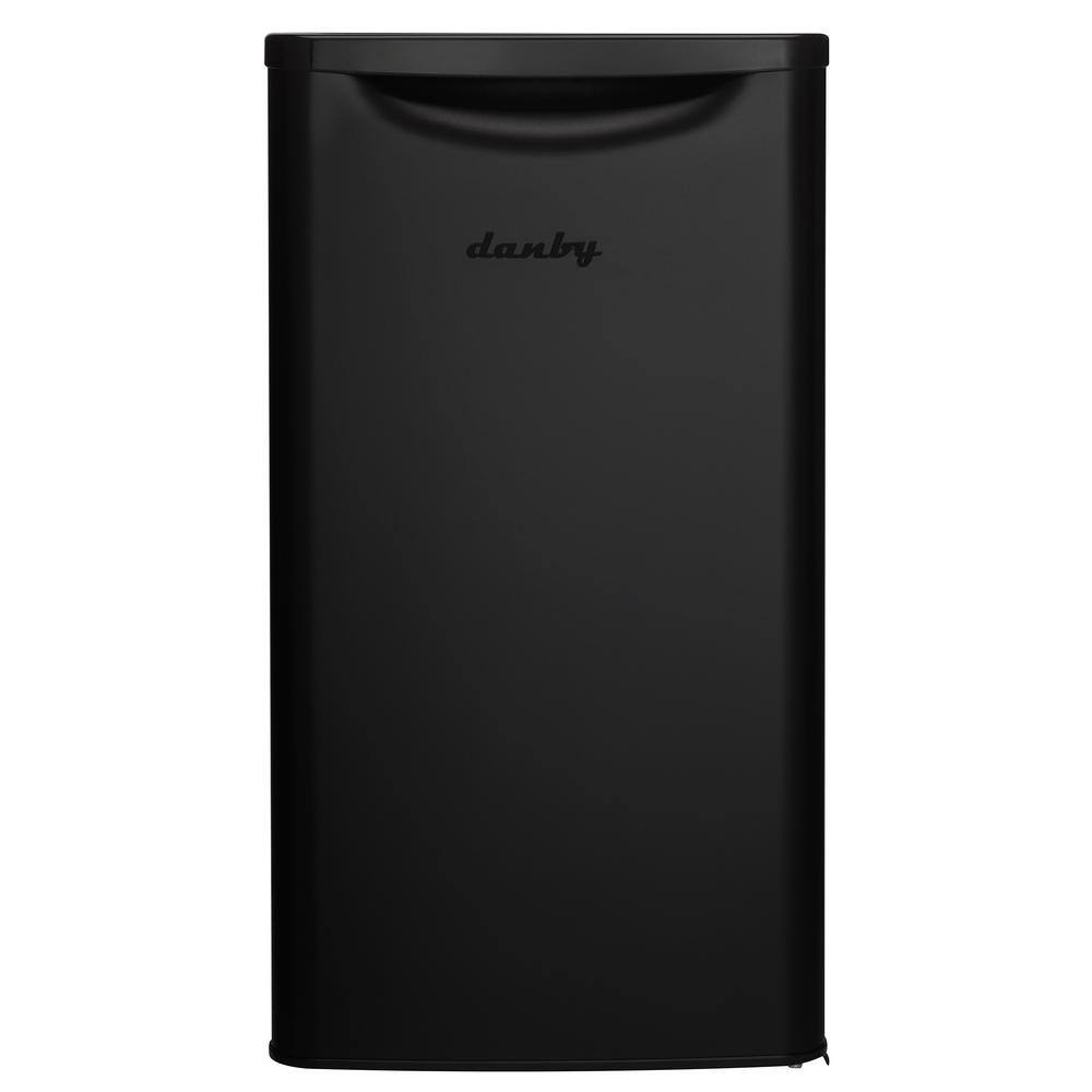 Danby 3.3 cu. ft. Retro Mini Fridge in Black without Freezer DAR033A6BDB