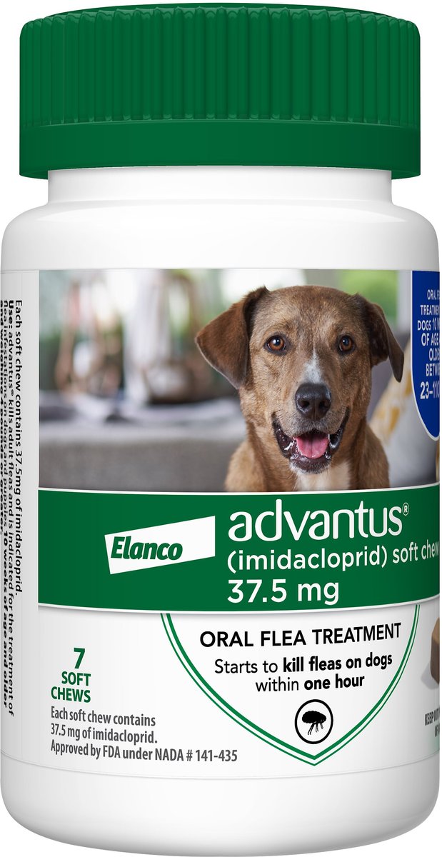 Advantus Flea Oral Treatment for Dogs， 23-110 lbs