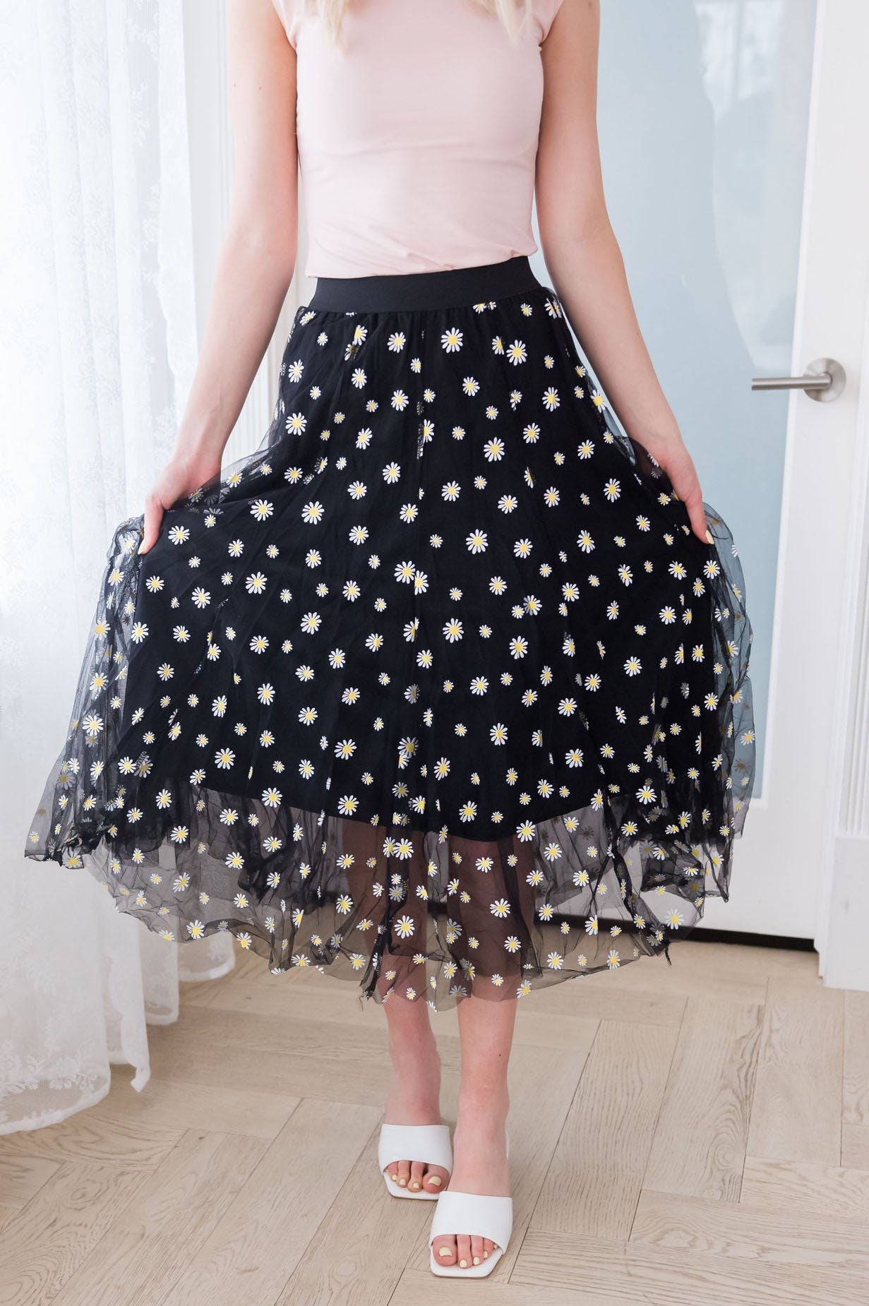 Crazy Daisy Modest Tulle Skirt