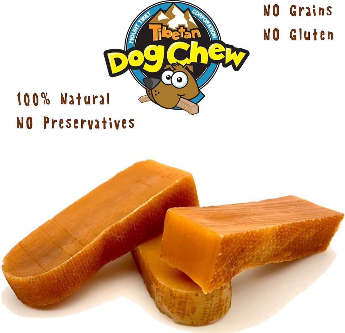 Tibetan Dog Chew Small Breed Grain-Free Dog Treats