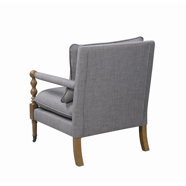 Coaster Furniture Monaghan Upholstered Accent Chair with Casters