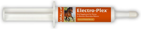 Oralx Electro-Plex Electolyte Recovery Paste Horse Supplement， 1.2-oz syringe