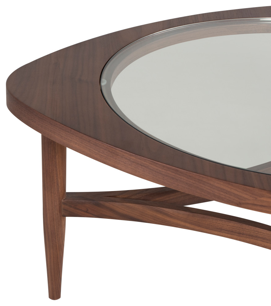 Isabelle Coffee Table  Walnut   Coffee Tables   by Nuevo  Houzz