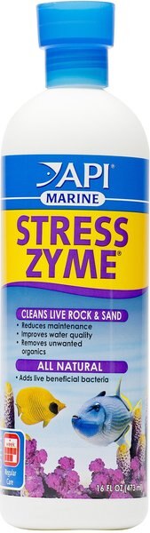 API Marine Stress Zyme Saltwater Aquarium Cleaning Solution