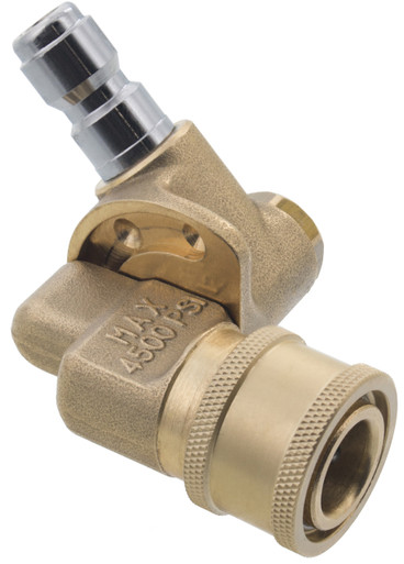 Erie Tools Pressure Washer Pivoting 1/4 Quick Connect Coupler