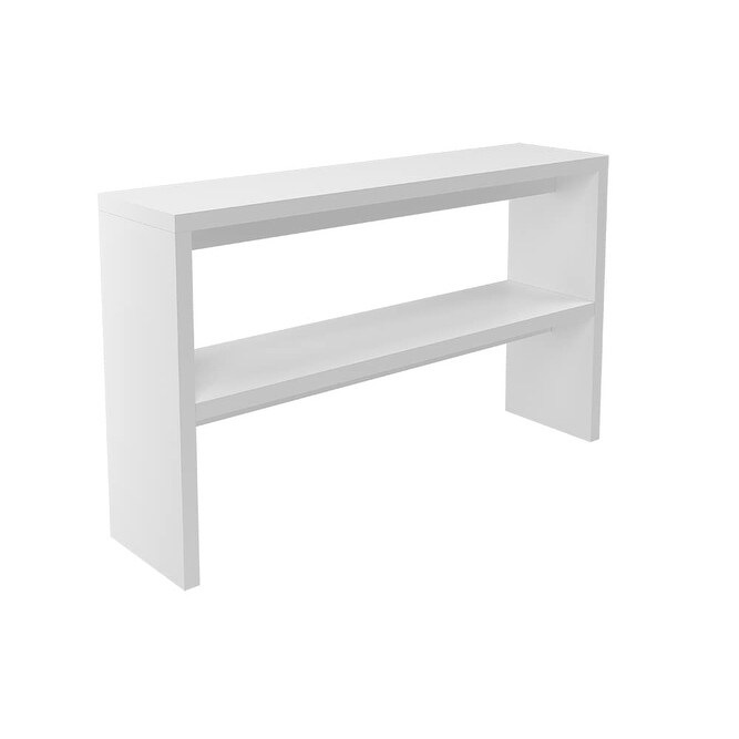 Midtown Concept Console Table with Storage 1-Shelf Sofa Table Modern Entryway Table