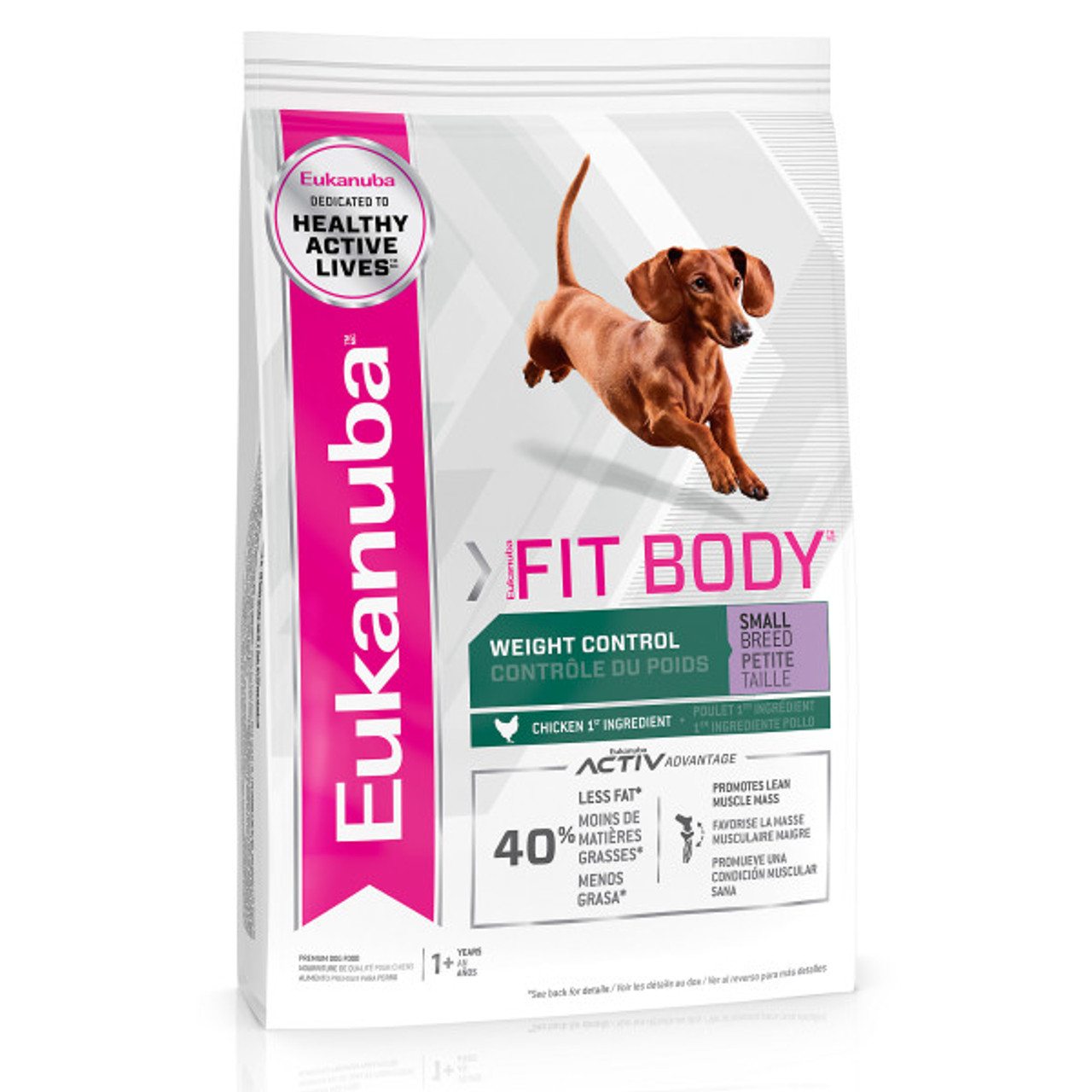 Eukanuba Small Breed Weight Control Dog Food， 15 Lb.