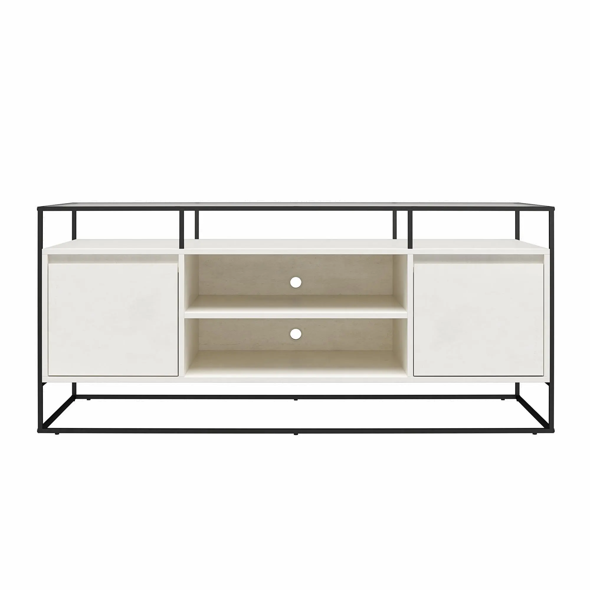 Camley White 54 TV Stand