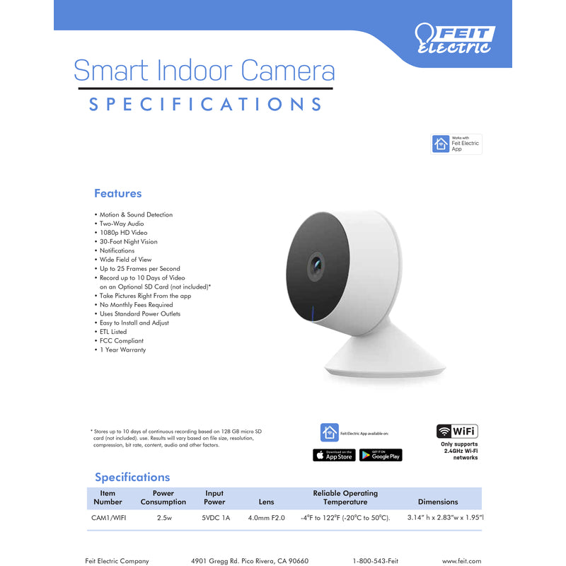 WIFI CAMERA INDR PLUGIN