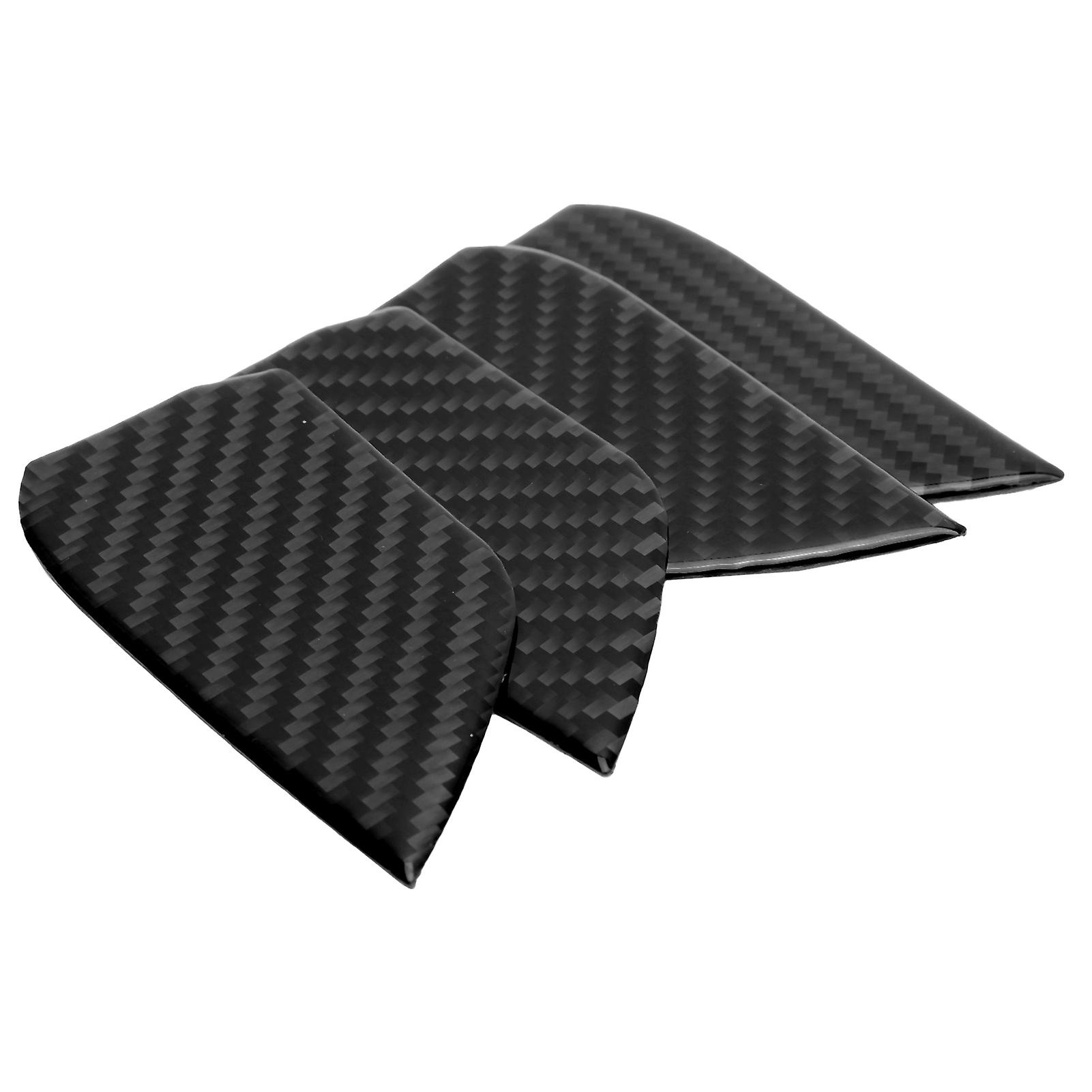 4pcs Carbon Fiber Interior Door Bowl Cover Lightweight Fit For Honda Crv 20162019