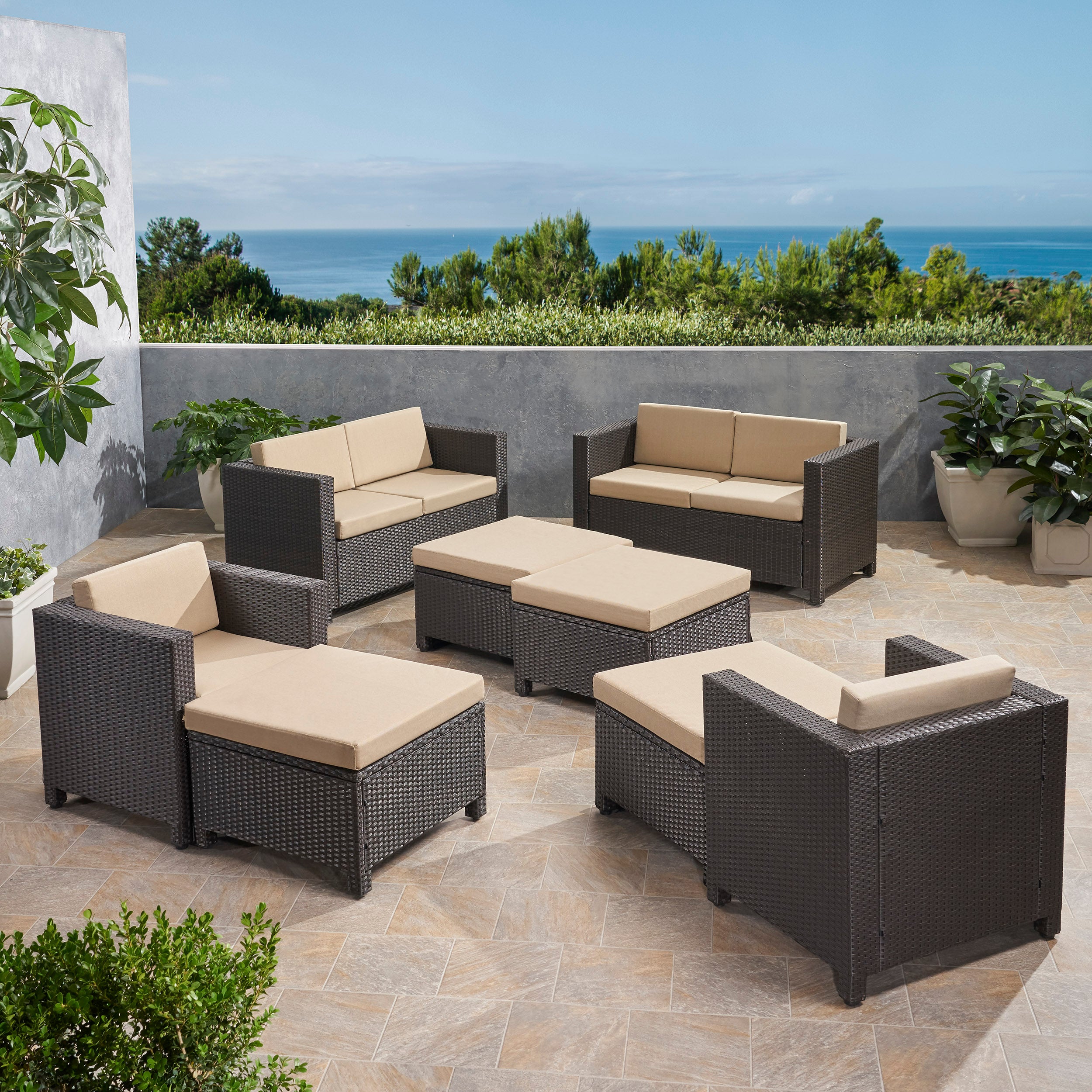 Venice 6-10-Seater Outdoor Sofa Set