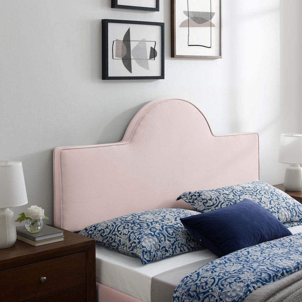 Dawn Twin Performance Velvet Headboard   Transitional   Headboards   by Modway  Houzz