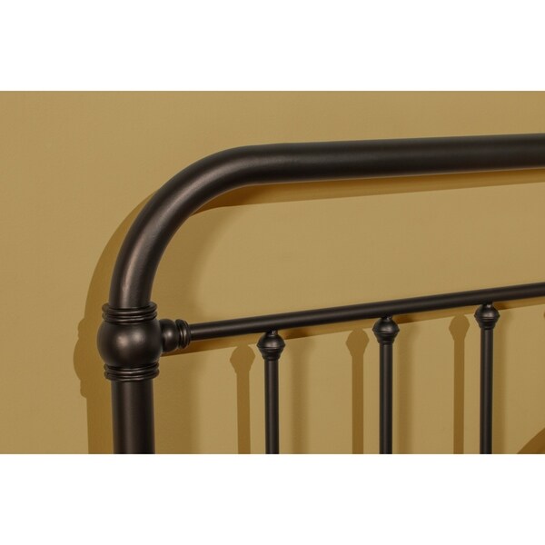 Hillsdale Furniture Kirkland Metal Headboard， Dark Bronze - - 28116619