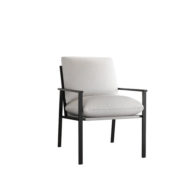 Accent Chair with Thick Padded Backrest and Seat Cushion