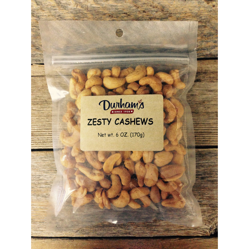 ZESTY CASHEWS 6OZ