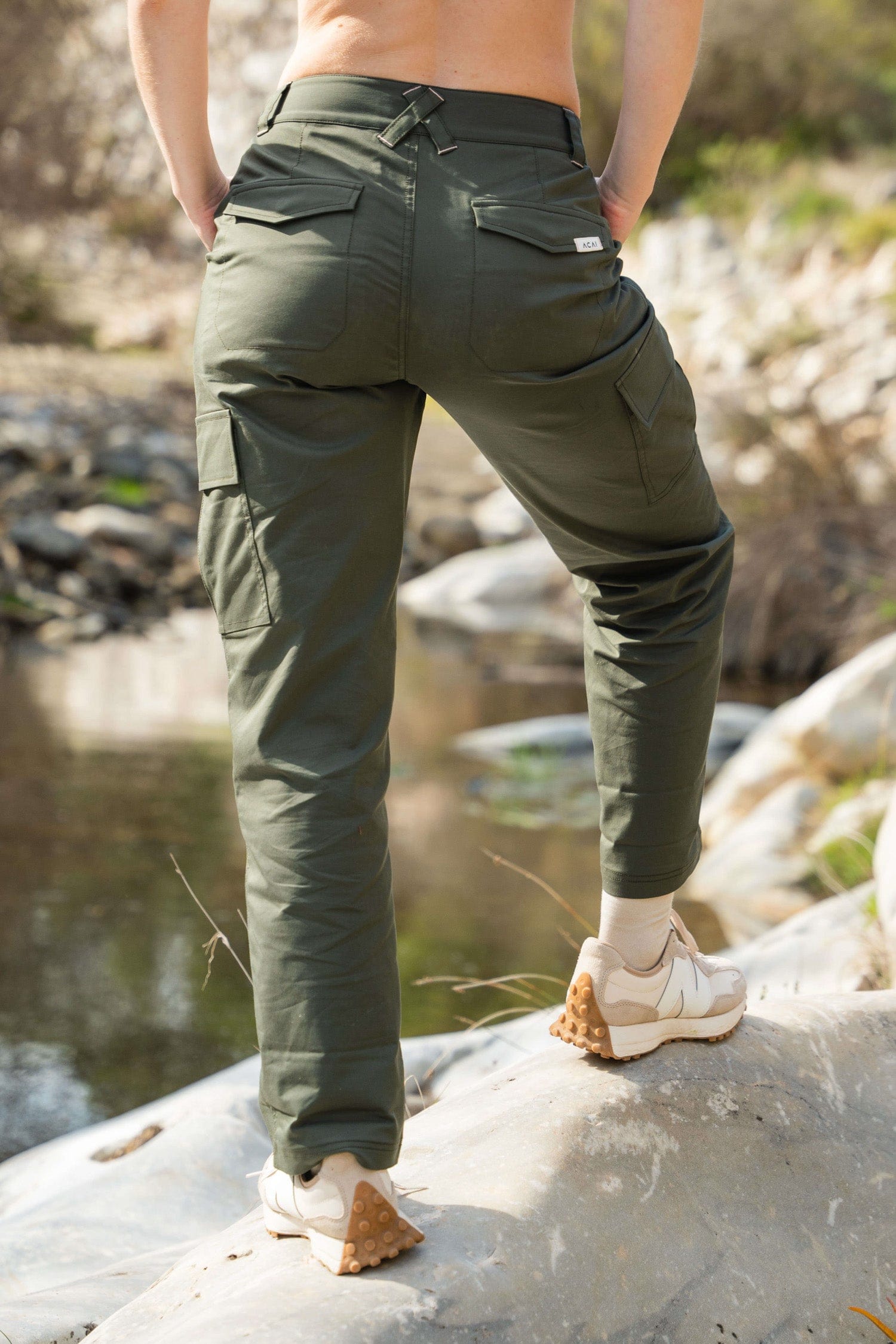 Free Stroll Cargos - Deep Khaki