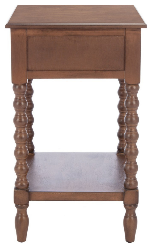 Cadell Accent Table Brown   Traditional   Side Tables And End Tables   by AED Luxury Home Decor  Houzz