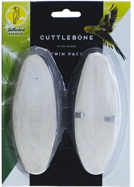 Caitec Featherland Paradise Cuttlebone Bird Toy， 2 count