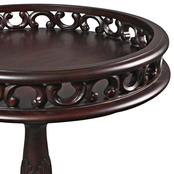 Design Toscano Lady Wentworth Pie Crust Tea Table