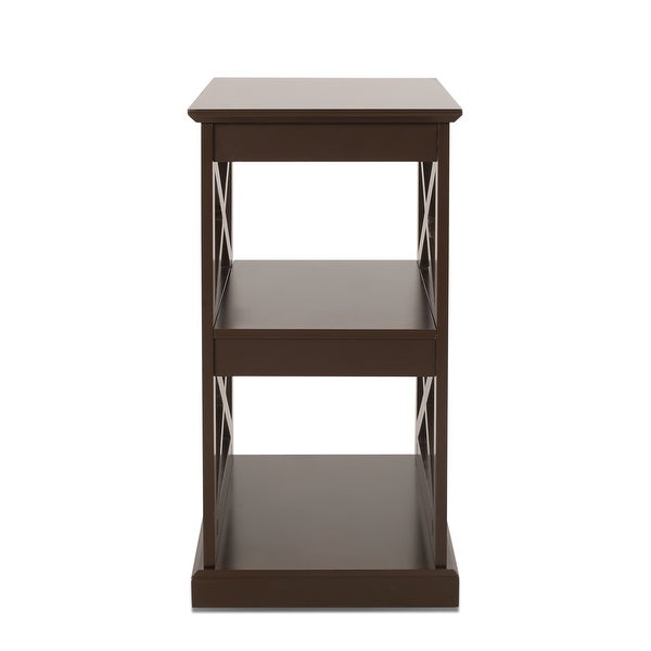 Vernon Contemporary 2 Shelf Side Table by Christopher Knight Home - 23.75